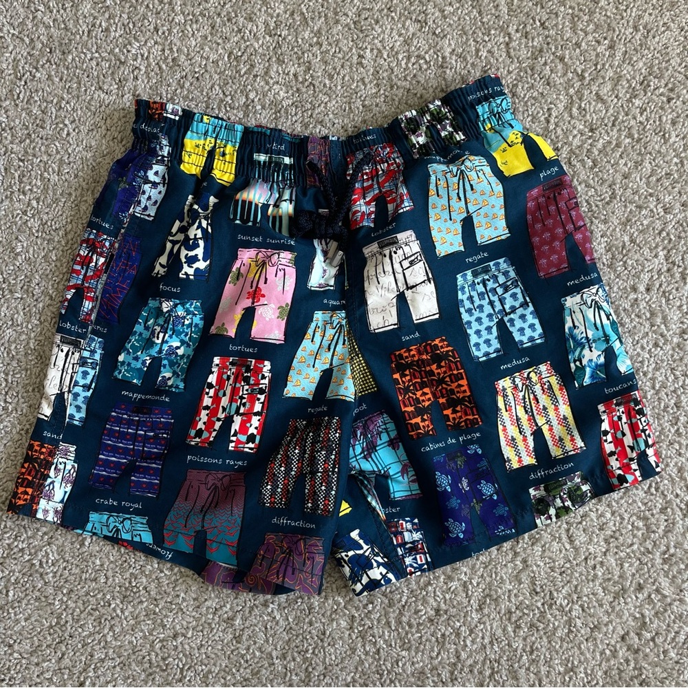 Vilebrequin Shorts Pattern Swim Trunks Board Shorts
